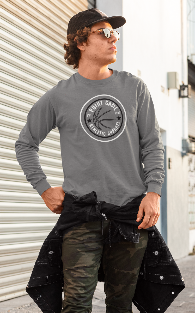 MEN'S LONG SLEEVE – POINTGAMEAPPAREL - Main Image
