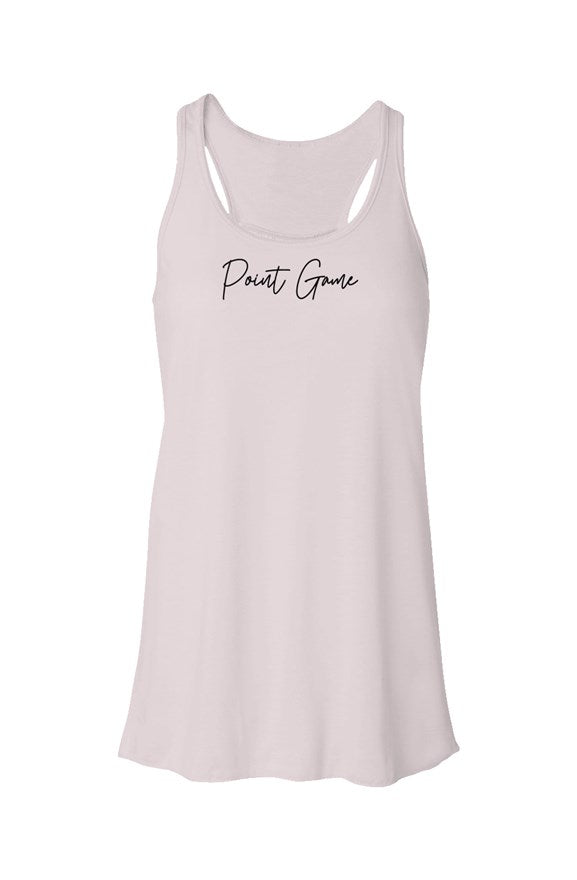 POINT GAME FLOWY RACERBACK TANK TOP